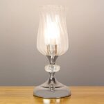 Anika 62519 'Hurricane' Retro Touch Table Lamp / Stylish Chrome Finish