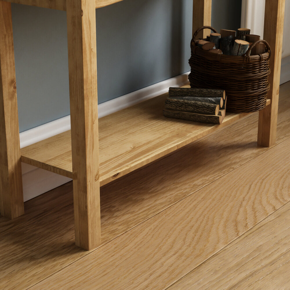 Corona 2 Drawer Console Table Hallway Shelf Storage - Image 5